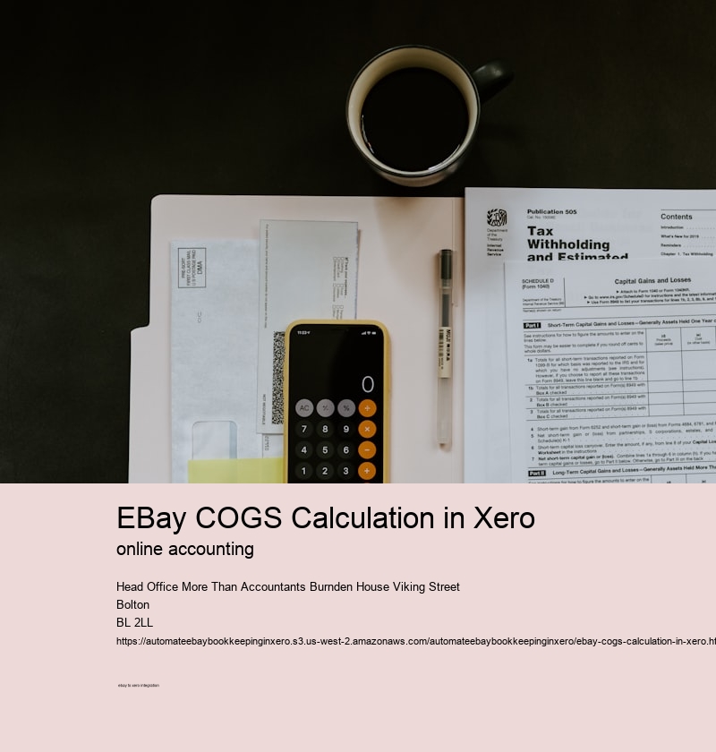 eBay COGS Calculation in Xero