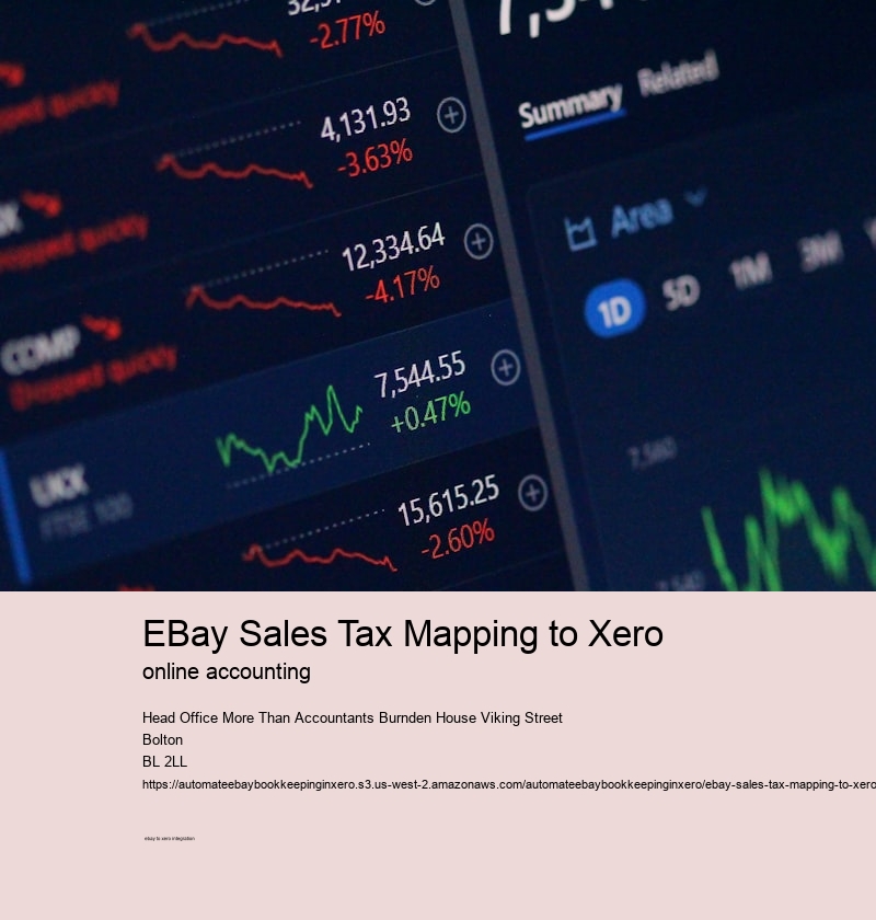 eBay Sales Tax Mapping to Xero