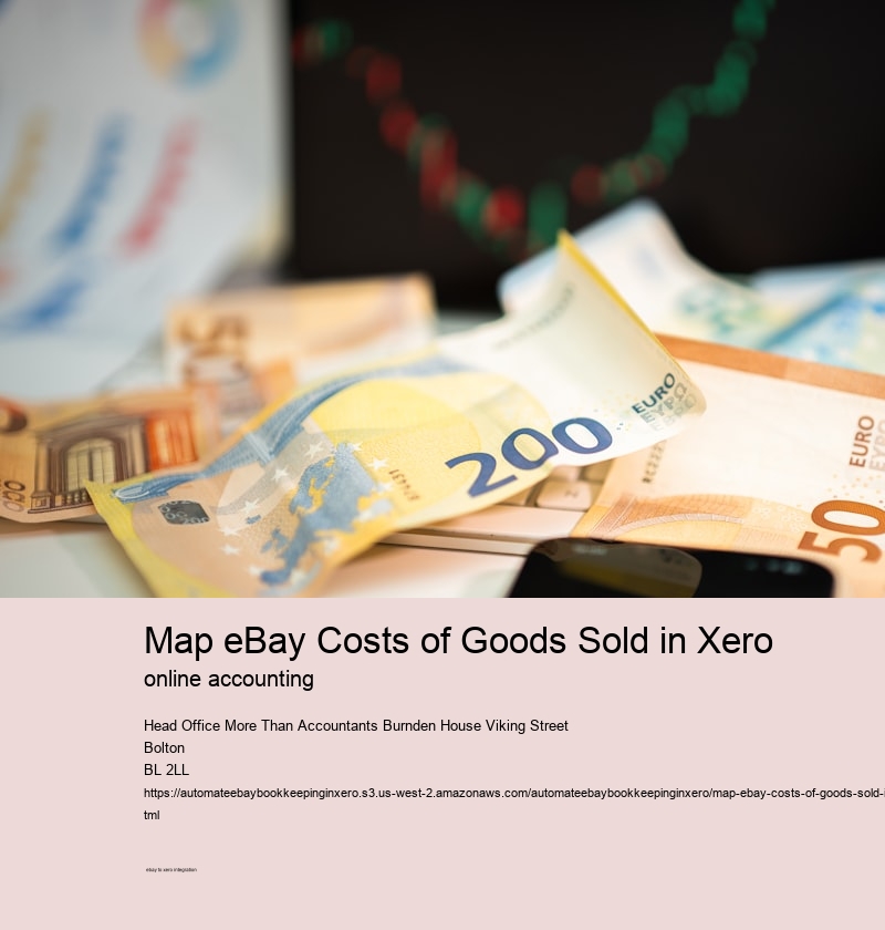 Map eBay Costs of Goods Sold in Xero